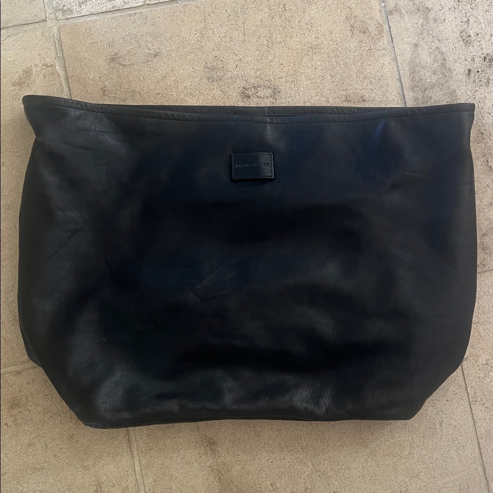 Parker Thatch XL Jane Black Leather Slouch Shoulder Bag sold out on website - Picture 3 of 9